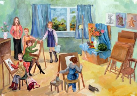 Станковая композиция