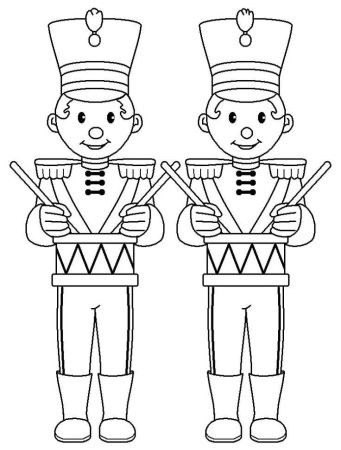 Солдатики раскраска