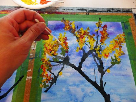 Рисование пальчиковыми красками