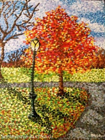 Аппликация на осеннюю тематику