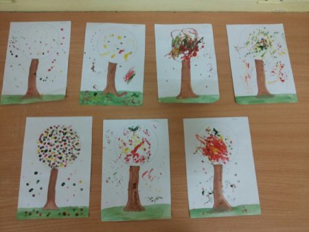 Осеннее творчество с детьми