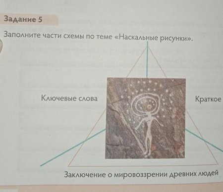 Наскальный рисунок крест минора Библия исход
