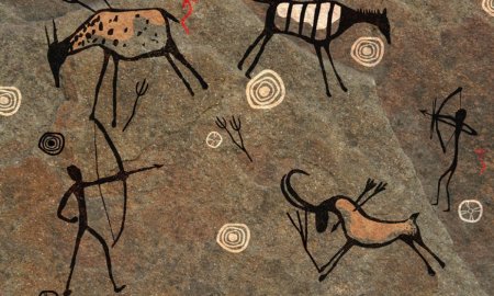 Наскальная живопись для детей