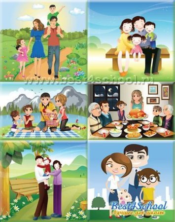 Семейные традиции иллюстрации