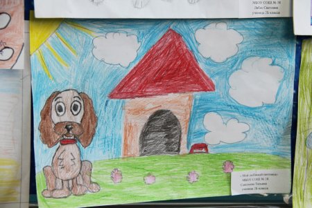 Мой любимый питомец рисование