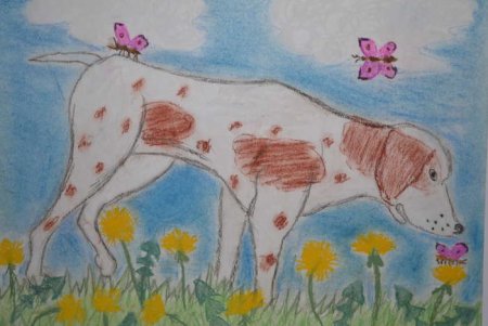 Детские рисунки кошек