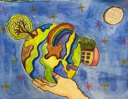 Плакат на тему Планета земля