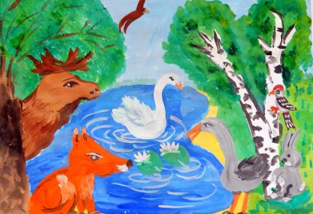 Природа глазами детей