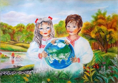 Дети любовь к родине