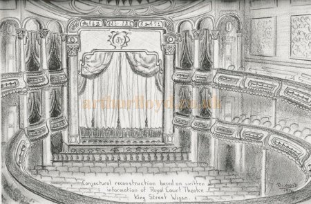 Сцена карандашом