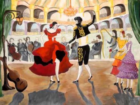 Иллюстрация к опере Кармен