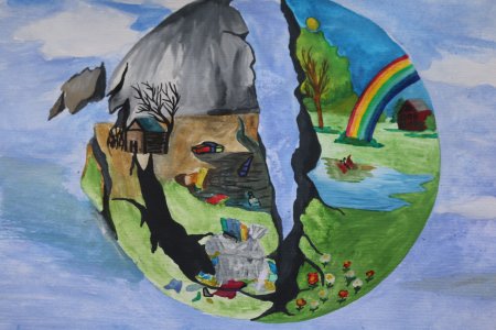Детские рисунки на тему