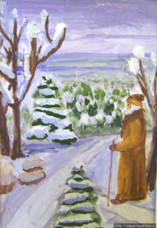 Иллюстрация к опере Ивана Сусанина