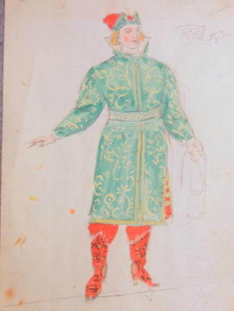 Эскизы костюмов к опере Иван Сусанин