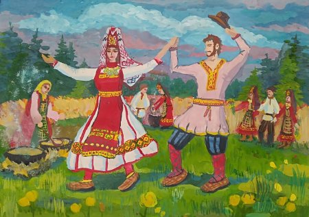 Удмуртские иллюстрации