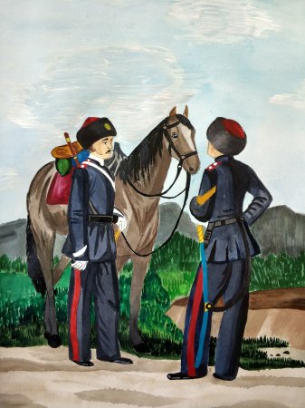 Казачество рисунок