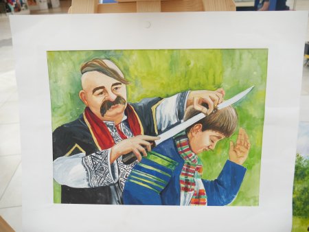Рисунок на тему Славься казачество