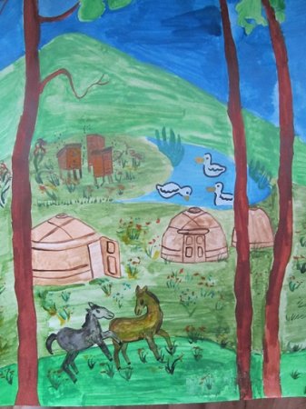 Рисунки на тему природа Башкортостана