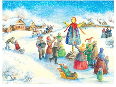 Н. Фетисов "широкая Масленица" 1990 г.