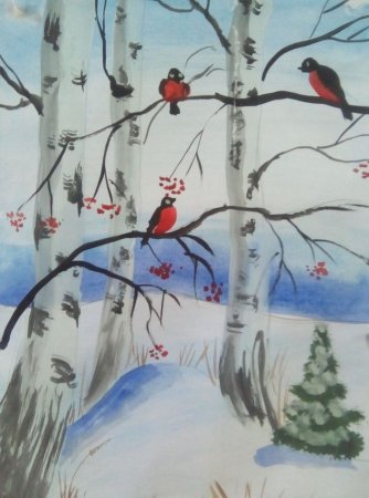 Поёт зима аукает Есенин иллюстрации