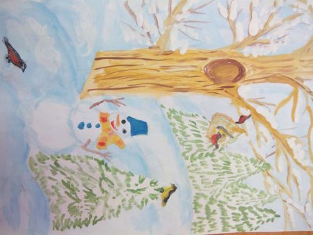 Поёт зима аукает Есенин иллюстрации