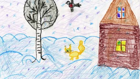 Поёт зима аукает Есенин иллюстрации