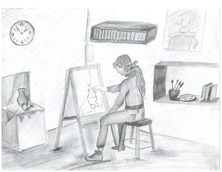 Мастерская художника карандашом