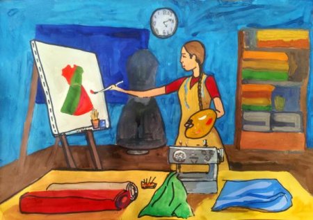 Рисунок на тему моя будущая профессия дизайнер