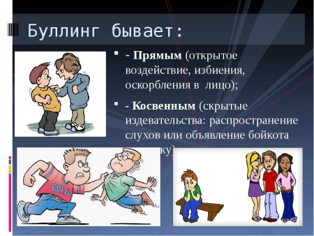 Кл час буллинг в школе