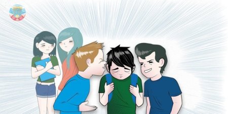 Школьный буллинг иллюстрации