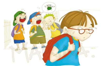 Иллюстрации школьного буллинга