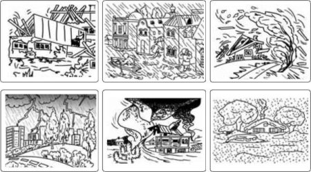 Чрезвычайные ситуации природного характера рисунки