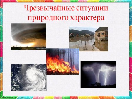 Ситуации природного характера