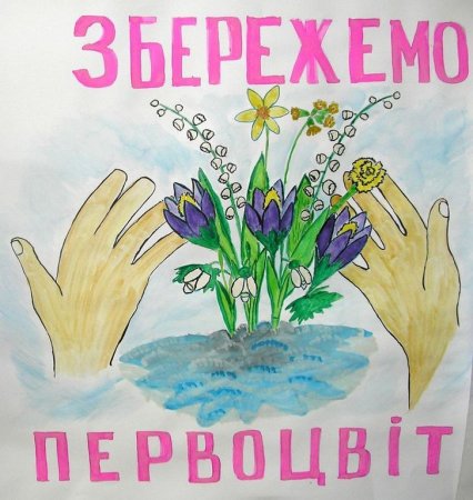 Плакат в защиту первоувет