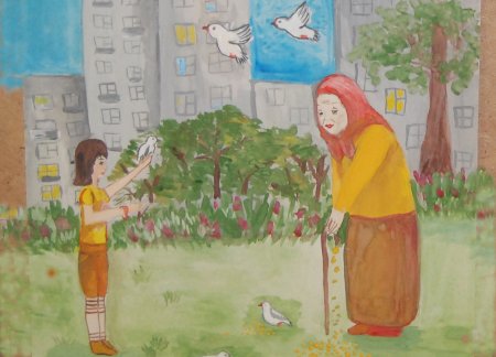 Рисунок на тему добро