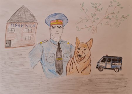 Участковый галами детей