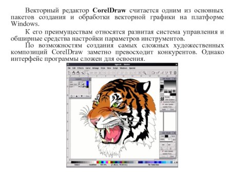 Coreldraw векторные графические редакторы
