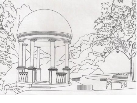 Раскраска "город"