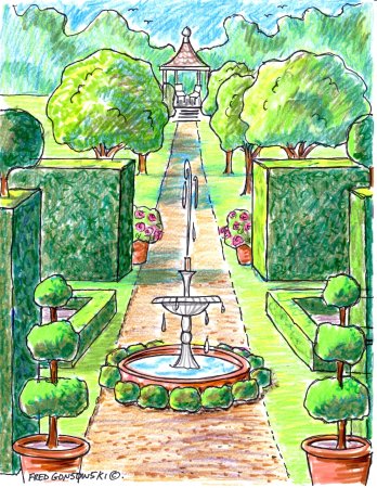 Эскиз парка