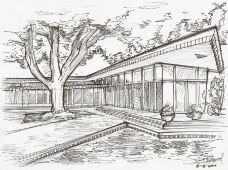 Зарисовки природы и архитектуры