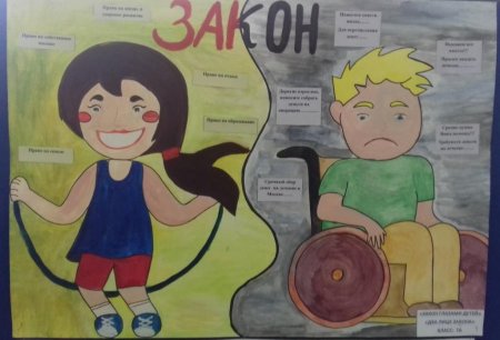 Рисунок детский закон