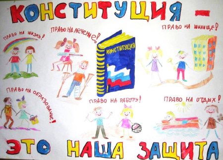 Конституция глазами детей рисунки