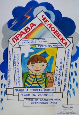 Рисунок на тему закон глазами детей