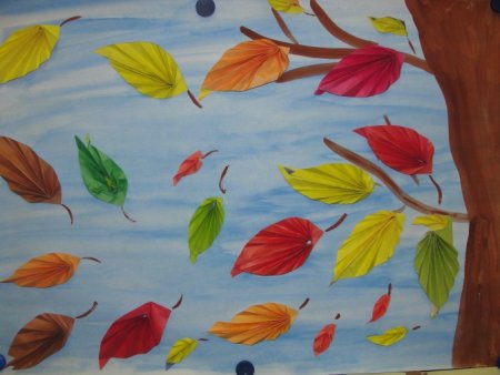 Рисование осенний Калейдоскоп