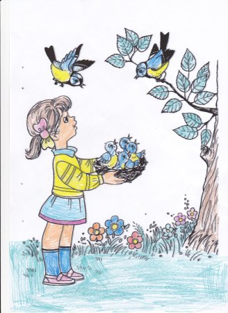 Рисунок на тему доброта