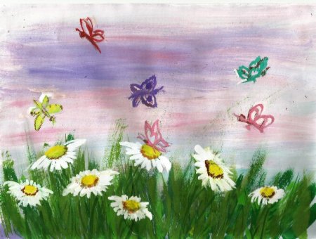 Иллюстрация к вальсу цветов Чайковского