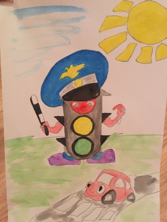 Конкурс наш друг светофор