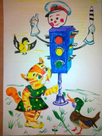 Конкурс рисунков светофор наш друг