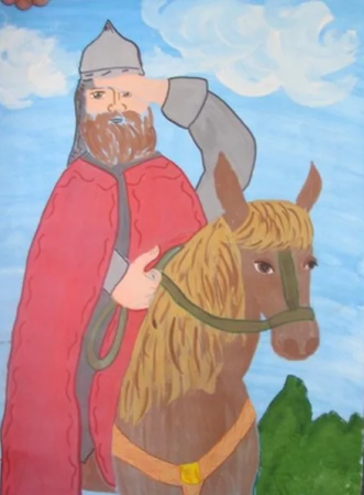 Портрет Ильи Муромца