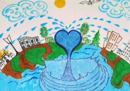 Рисунок на тему вода